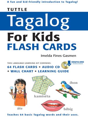 cover image of Tuttle Tagalog for Kids Flash Cards Kit Ebook